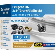 ANHÄNGERKUPPLUNG für Peugeot