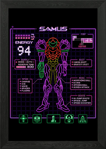 Sammy stats gerahmtes wandbild - sammy,