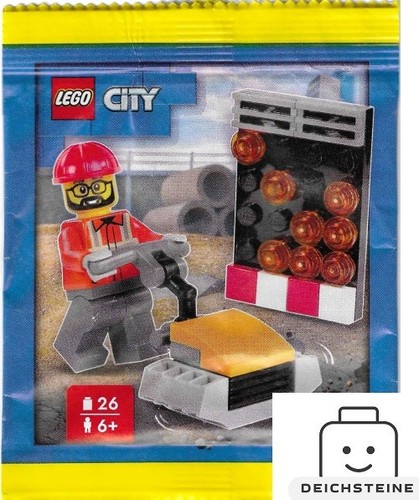 Lego city 952510 bauarbeiter - city,