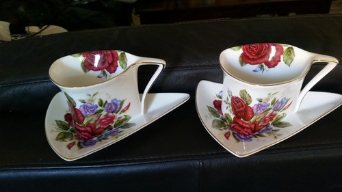 Limoges tasse mit - 2x,
