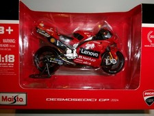 FRANCESCO BAGNAIA #1 MotoGP 2024  Ducati Desmosedici LENOVO  - 1:18 Maisto