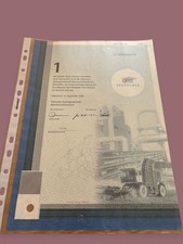 Historisches Wertpapier