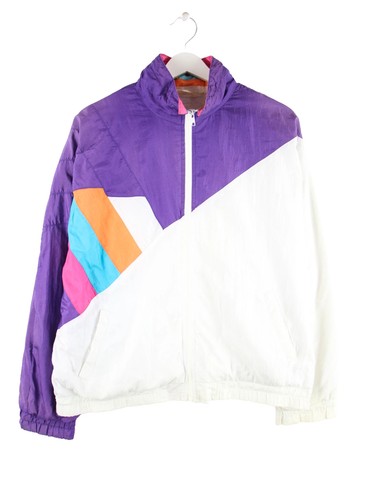 Vintage damen 90s jacke - damen, lila