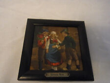 Bilderrahmen Holz " Harte Auswahl " Umbemalt Druck Antik Deutsch #CI2