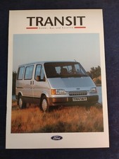 FORD Transit Kombi Bus Euroline Prospekt 08.1992 8 Seiten