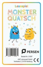 Lesespiel Monster-Quatsch