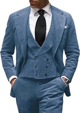 1/2/3-Teiler Herren Cord Blaue