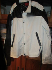 geile Armani Jeans Lederjacke Gr 52 (angegeben 56), Leder mit Stoff, neu