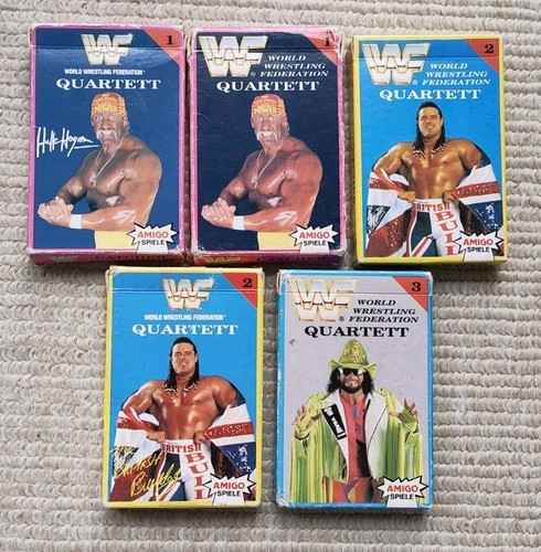 Original wwf wrestling - 5x,