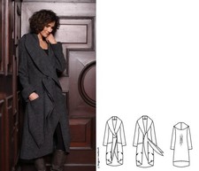 Schnittmuster damenmantel - schnittmuster,