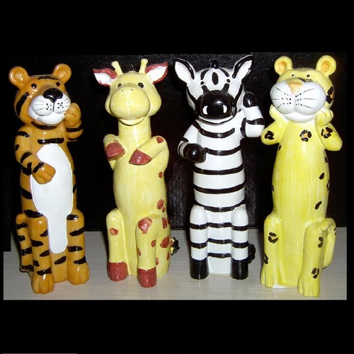 4stück deko figuren tiere - 4stück,