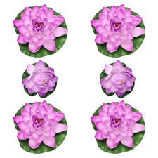  2 Pack Künstliche Teichrosen