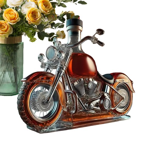 Glasweinflaschen motorrad stil - glasweinflaschen, motorrad-stil