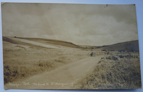 Mawgan porth die straße nach - porth.,