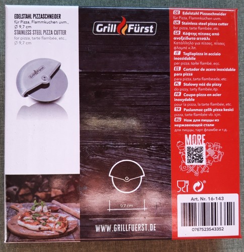 Grillfürst pizzaschneider - grillfürst,