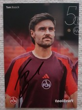 Autogrammkarte Tom Baack 1. FC