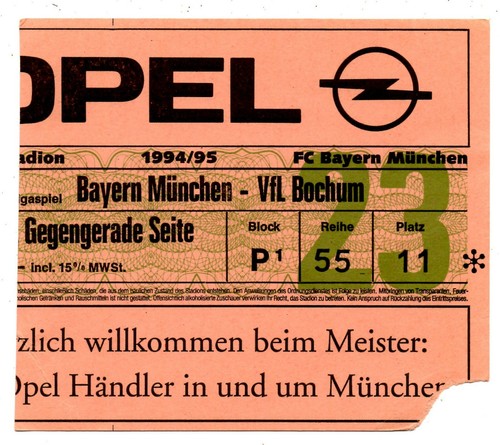 Ticket bayern münchen - bl,