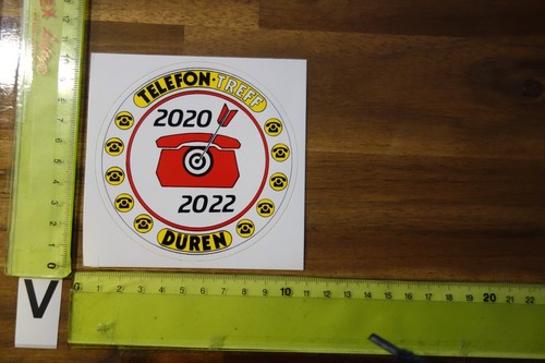 Alter aufkleber post telefon - alter,