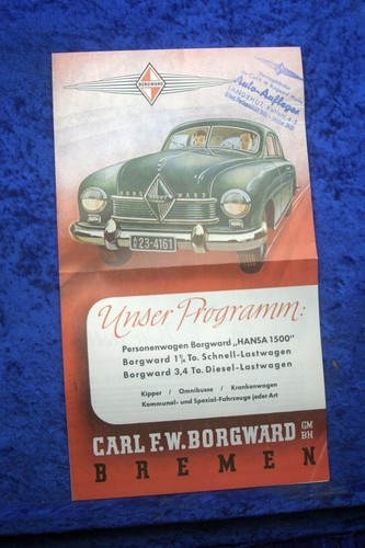 Borgward schnell lieferwagen - borgward,