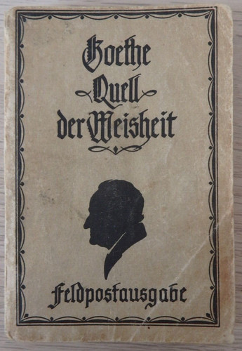 Miniaturbuch goethe quell der - miniaturbuch,