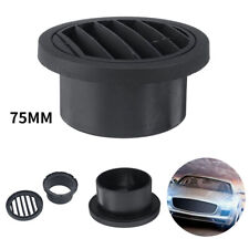 75mm Ausströmer Schwarz Plastik Für Webasto Eberspacher Standheizung Luftheizung