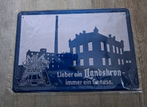 Landskron blechschild immer - blechschild,,
