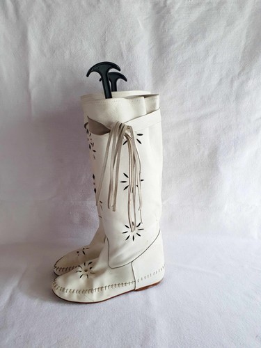 Vintage 70er lederstiefel - vintage,