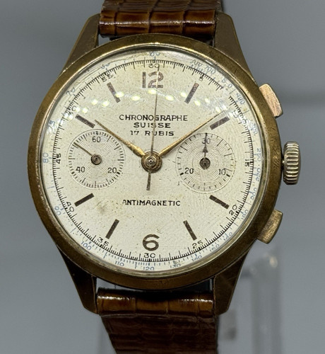 Vintage chronograph suisse - chronograph,