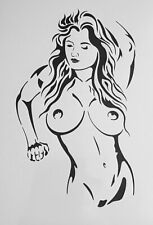 Airbrush Schablone Step by