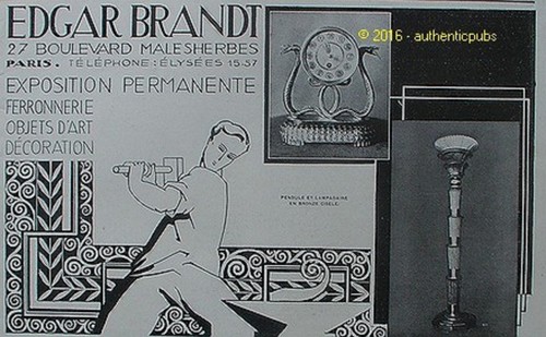 Reklame edgar brandt - edgar,