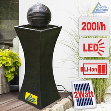 Solar gartenbrunnen - solar,