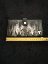 ANUSCHKA® Geldbörse Echtleder, 12 Kartenfächer, RFID-Schutz