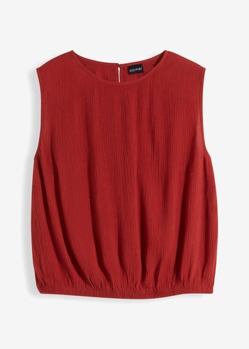 Crinkle top 44 karminrot - 44,