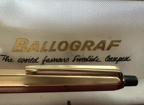 Ballograf stift kugel - stift, oldtimer