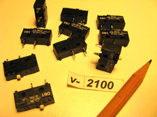 Cherry DB1 Micro-Taster, Mikro-Schalter, Subminiatur-Switch, 10 Stück