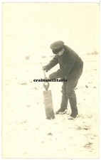 Orig. Foto FFA.34 Soldat Leuchtrakete Flugplatz CUNEL b. Verdun Frankreich 1915