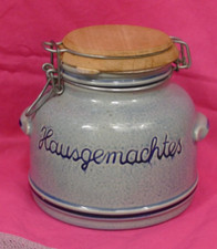 Keramik Einmachglas mit Deckel