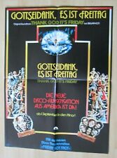 Filmplakat - Gottseidank, es ist Freitag ( Donna Summer , The Commodores ) DINA2