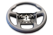 LENKRAD PEUGEOT BOXER WOHNMOBIL +DAUMENAUFLAGEN NEU BEZIEHEN  NEUBEZIEHEN