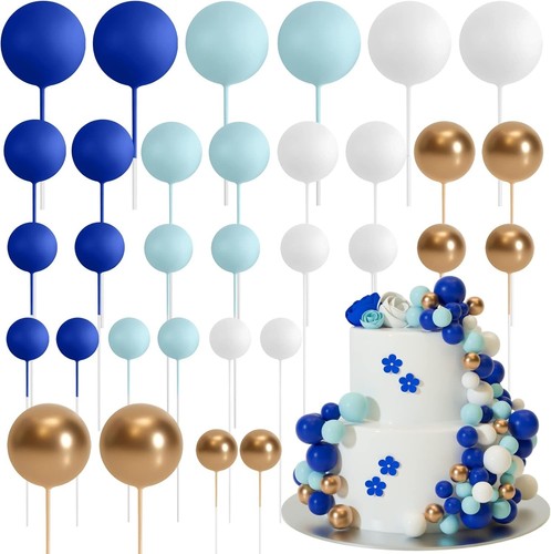Tortendeko kugeln cake - cake, topper