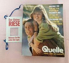 Quelle Kleinformat Katalog 1990 Mini Der kleine Riese Frühjahr / Sommer 90