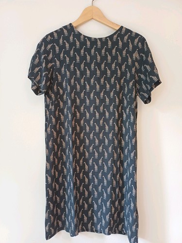 Kleid bluse mit - bluse, giraffenprint