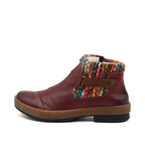 Rieker damen z8563 boots rot - rieker,