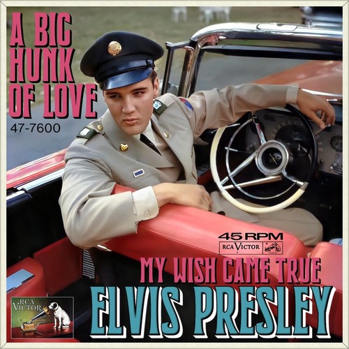 Repro photo elvis presley - repro,