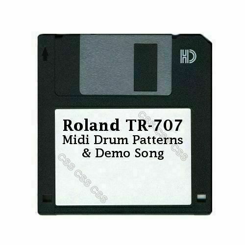Roland 707 midi - tr-707,