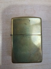 zippo feuerzeug Messing Solid