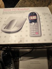 Telekom Sinus 702 K 712 Komfort Mobilteil Incl. Ladestation und Netzteil