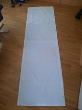 Balkonsichtschutz Länge 530 cm weiß