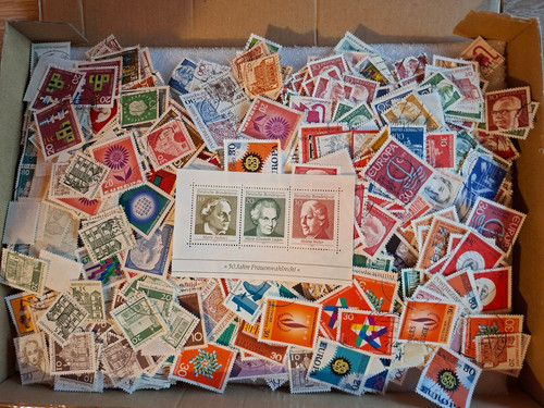 500 gramm briefmarken brd - gramm,