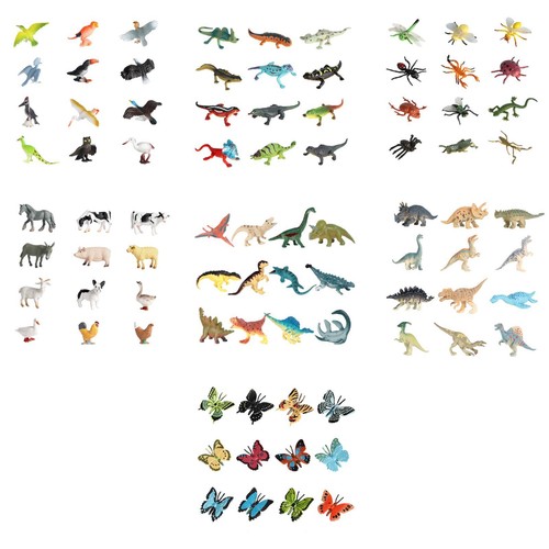 12x realistische tierfiguren - realistische,